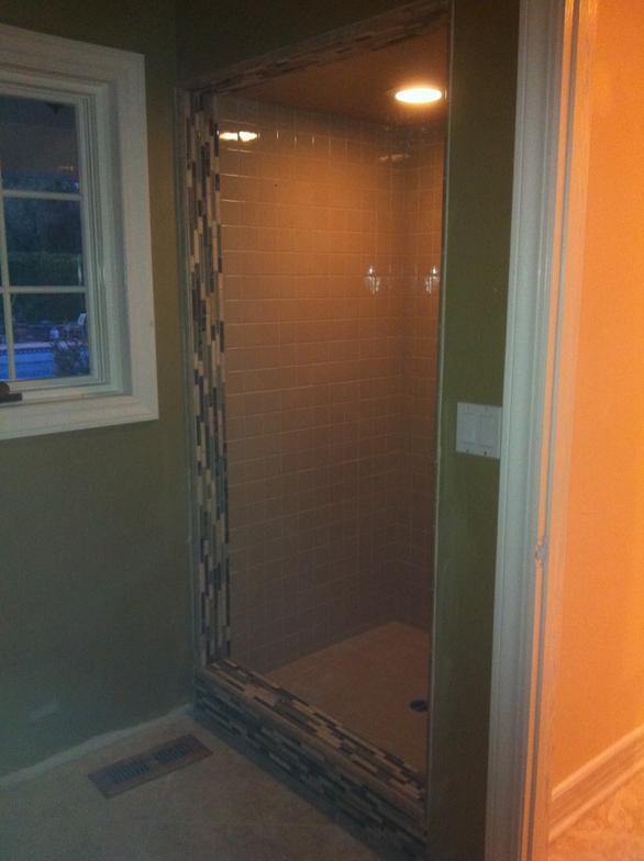 Stand-up shower